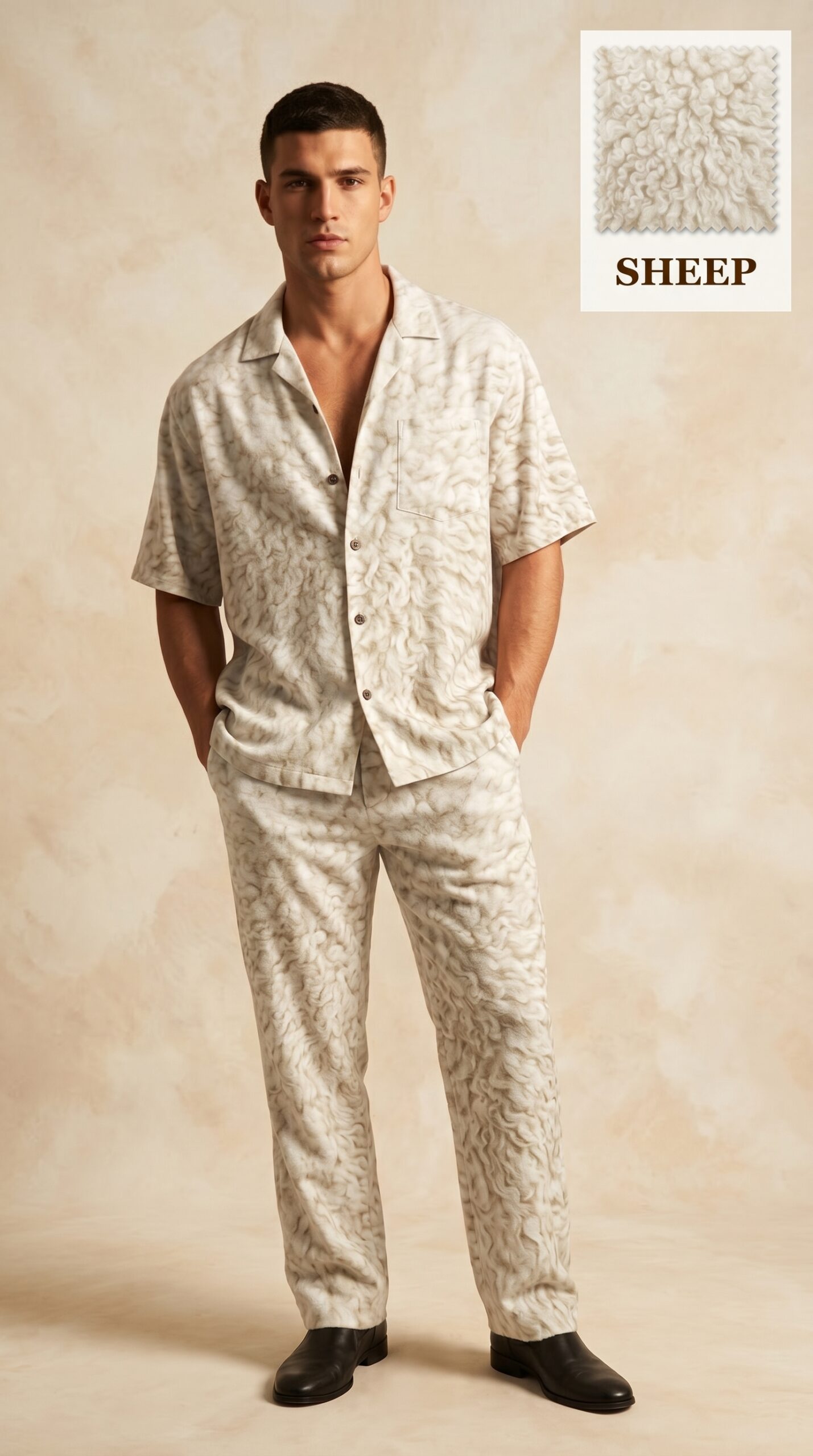 21 Sheep Wool Mirage Men’s Premium Co-Ord Set