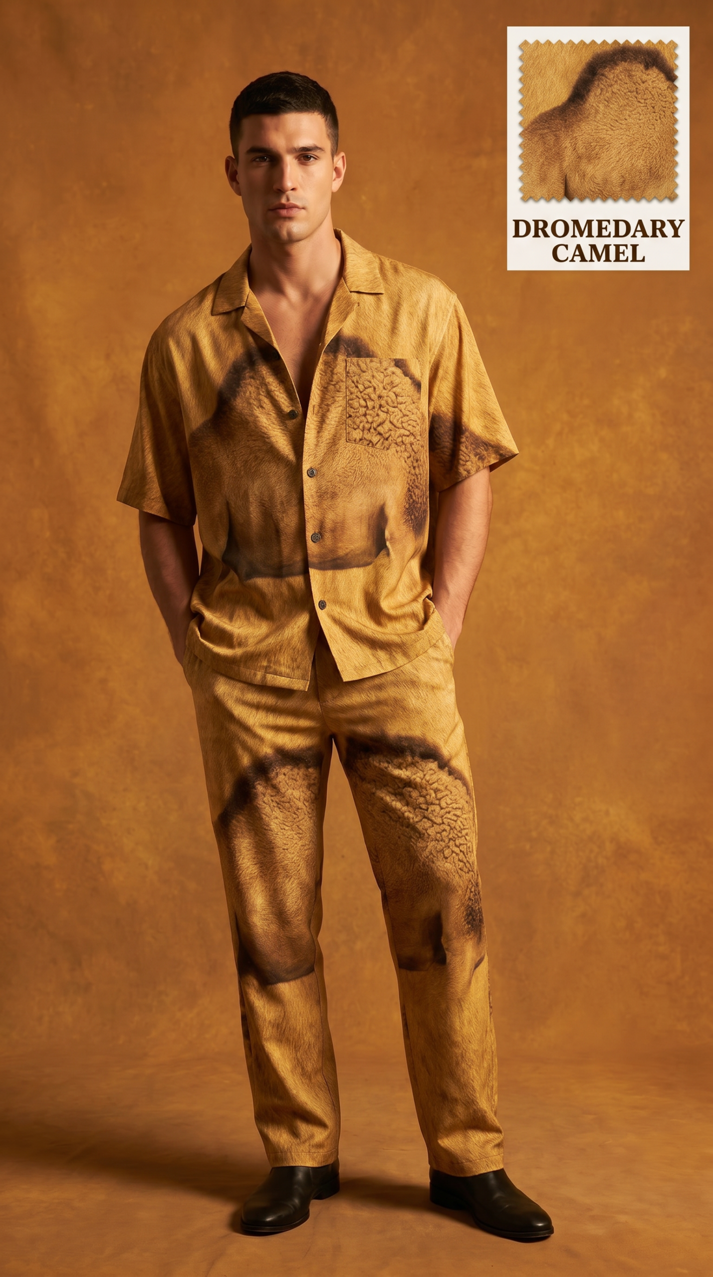 39 Desert Majesty Dromedary Camel Luxe Co-Ord Set