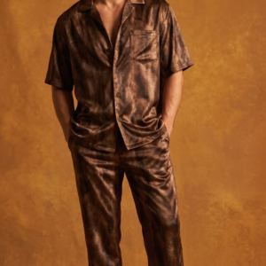 MINK Imperial Bronze Luxe Co-Ord Set