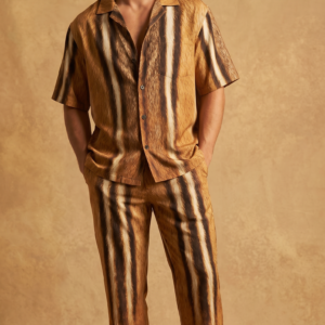 CHIPMUNK Woodland Stripe Luxe Co-Ord Set
