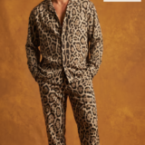 Clouded Leopard Imperial Luxe Co-Ord Set