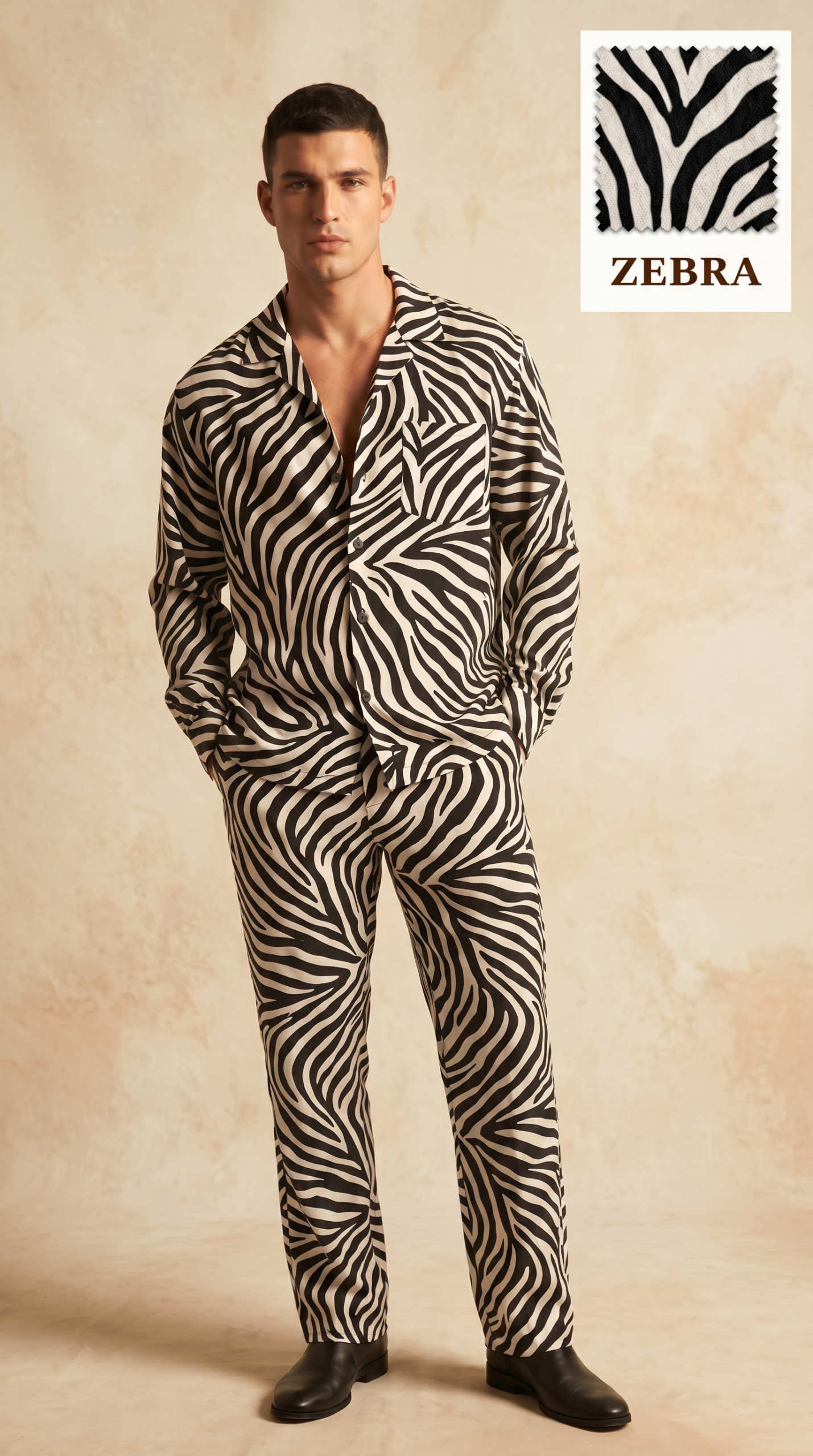 hf_20260601_171628_1cbfa5df-07f9-490e-821e-08b8c50fdade Zebra Monarch Luxe Co-Ord Set