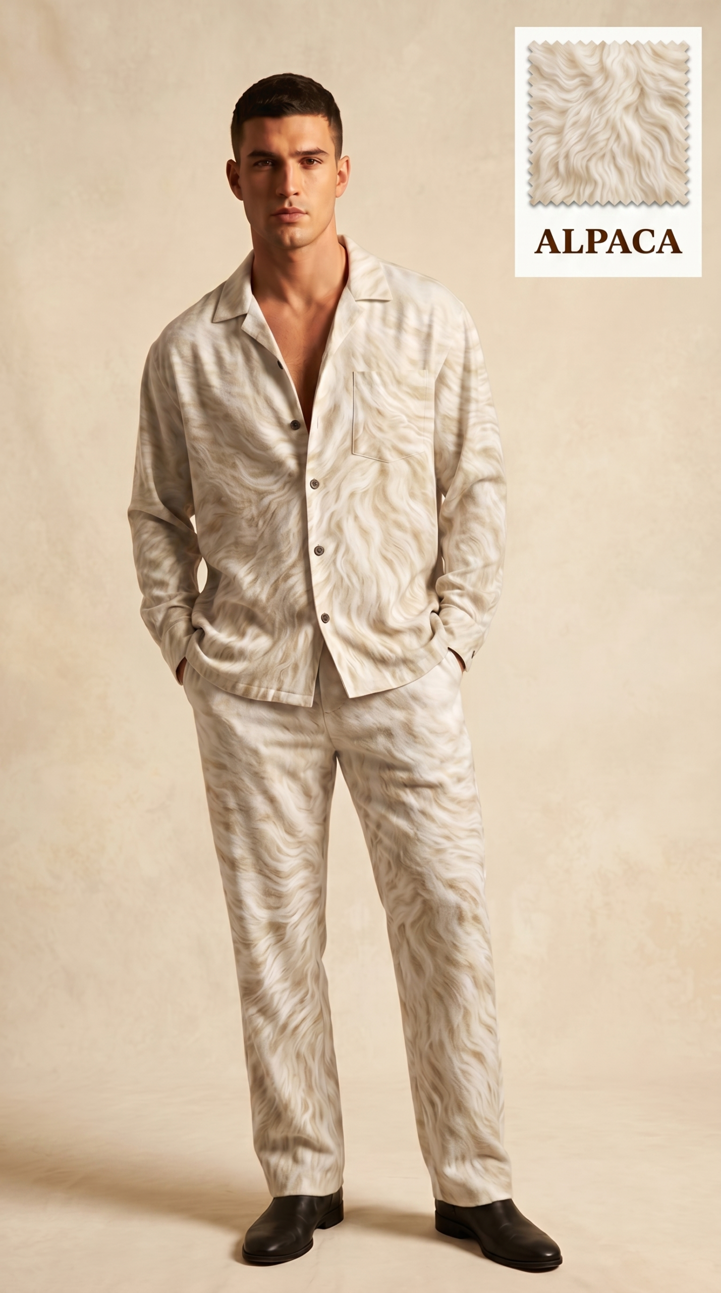 Alpaca Ivory Luxe Co-Ord Set Alpaca Ivory Luxe Co-Ord Set