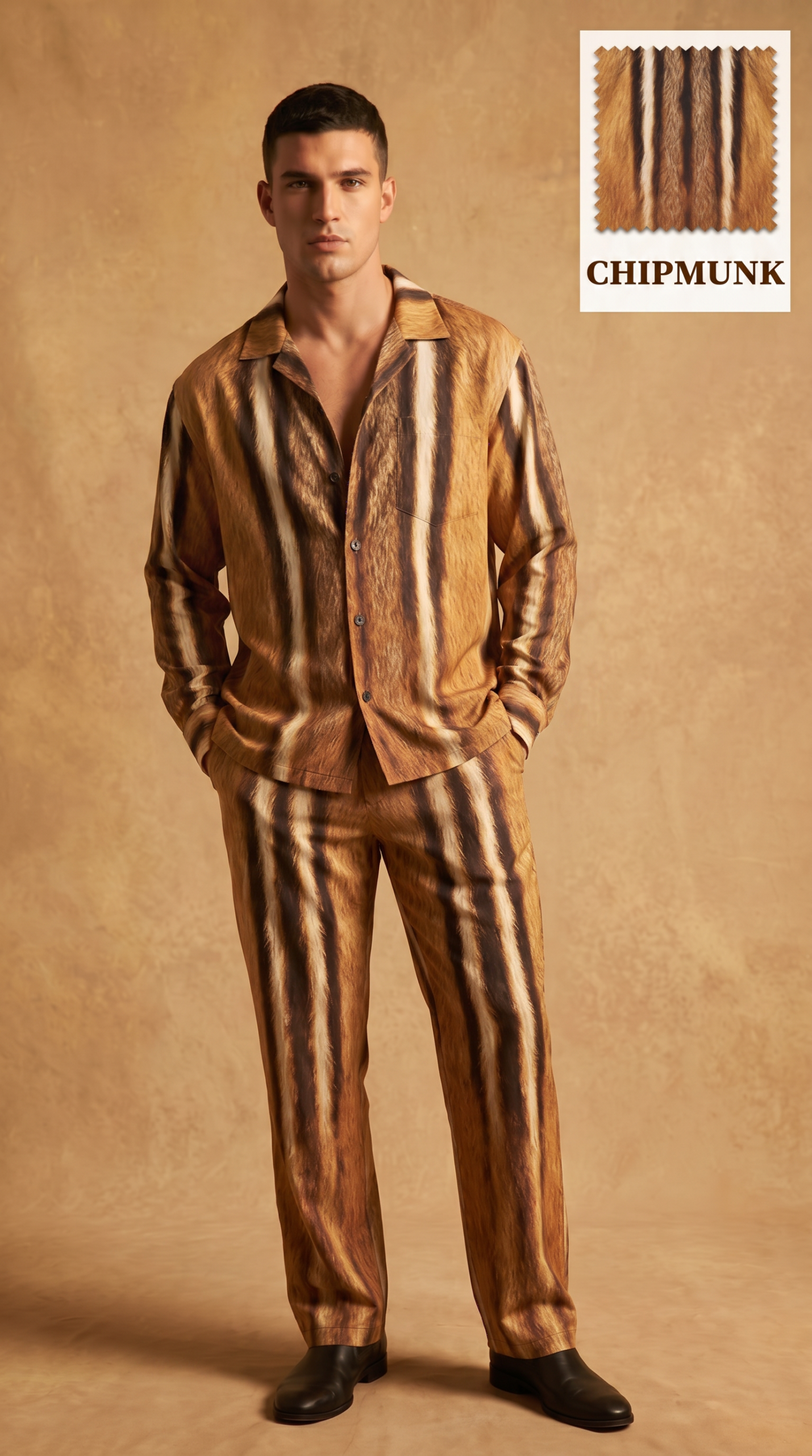 Chipmunk Heritage Luxe Co-Ord Set Chipmunk Heritage Luxe Co-Ord Set