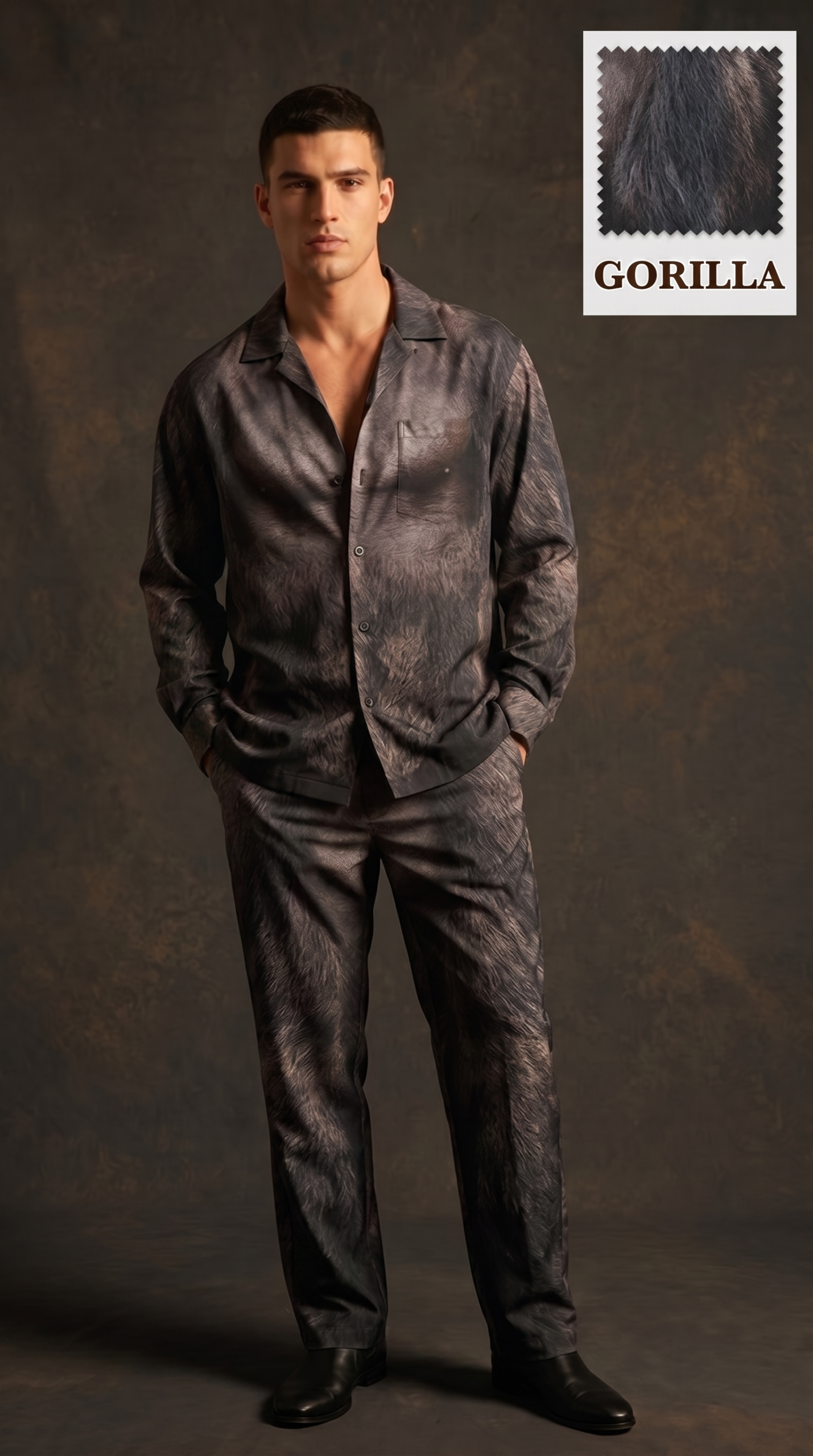Gorilla Shadow Luxe Co-Ord Set Gorilla Shadow Luxe Co-Ord Set