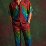 Green-Winged Macaw Majesty Luxe Co-Ord Set