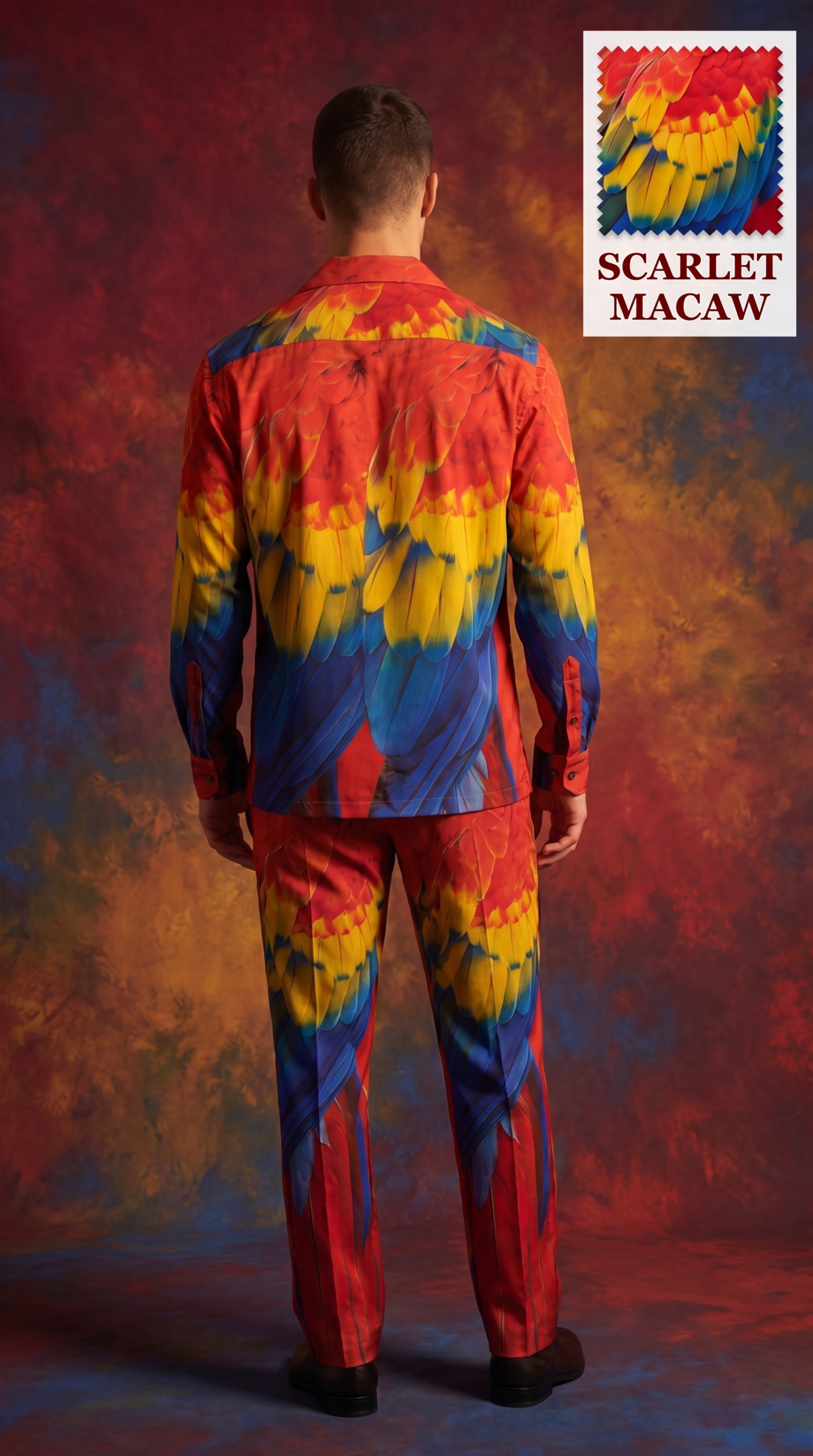 Scarlet Macaw Set