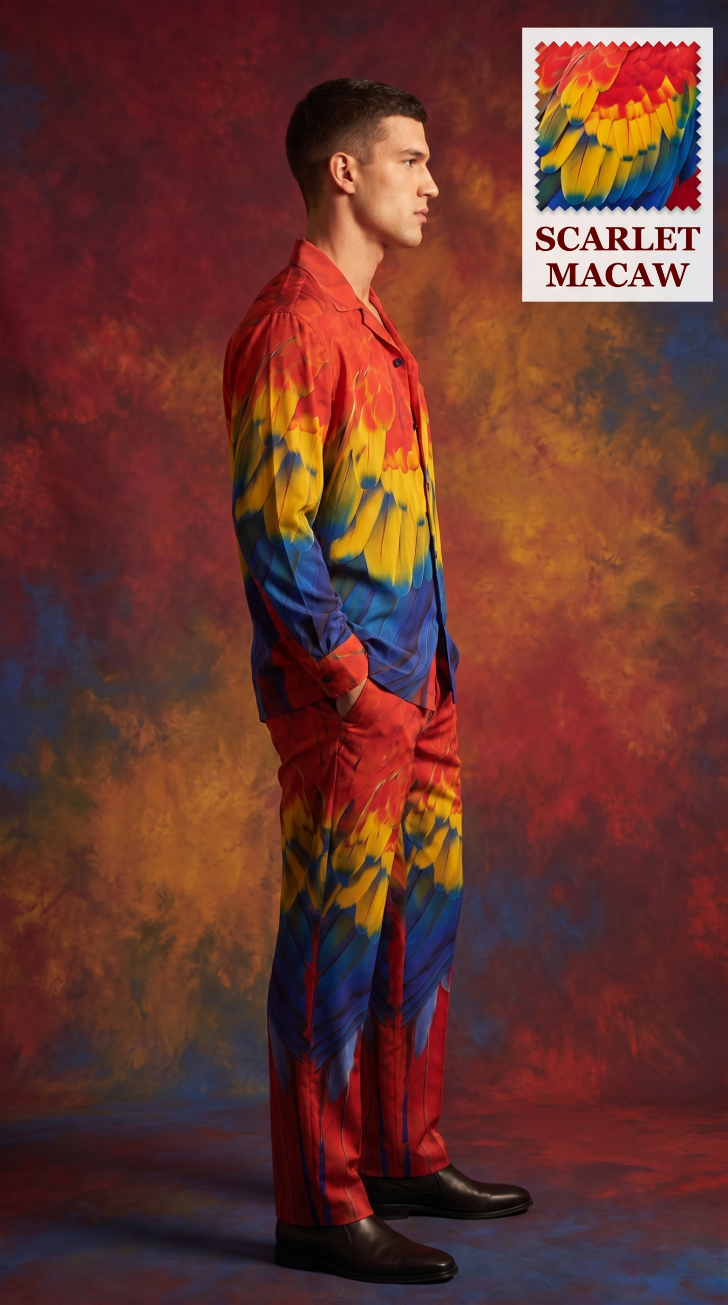 Scarlet Macaw Set