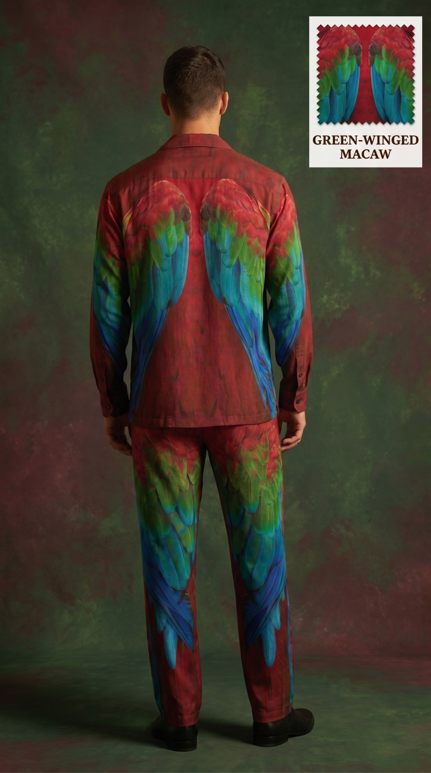 Green-Winged Macaw Set