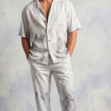 White Crow Celestial Feather Co-Ord Set