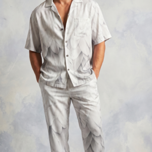 White Crow Celestial Feather Co-Ord Set