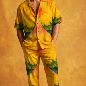 Sun Conure Golden Radiance Premium Co-Ord Set