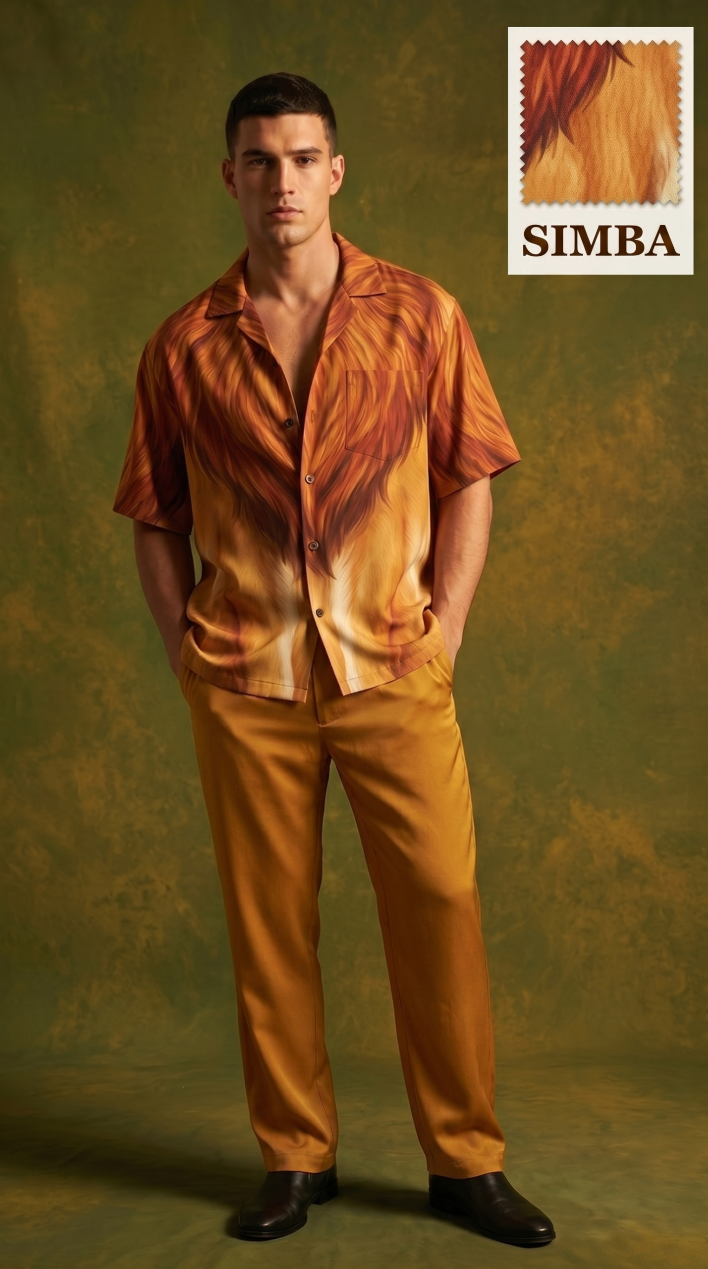 hf_20260610_164201_b0b6ee23-20ce-4dc0-8d8d-10b8cfd5fc4a Simba Golden Mane Royale Co-Ord Set